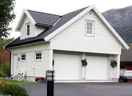 Hushovd Garasje Garasje Med Loft Igland Garasjen Drommehus Garasje Hus