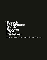 Speech And Debate Mistakes 4n6 Forensics Speech And Debate Debate Speech