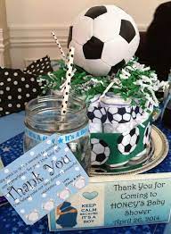 Pin By April Was Here On Baby Shower Soccer Baby Showers Soccer Baby Baby Shower