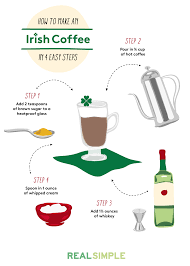 Don't stir the cream into the coffee, but leave it on top so the drink looks like a glass of stout. Pin On Food Drink