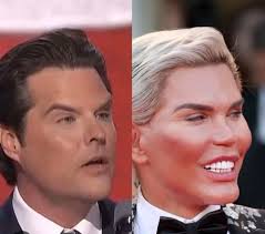 He is practicing for his “surprised” look when he gets arrested