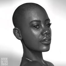 3 hour photo study portrait painting