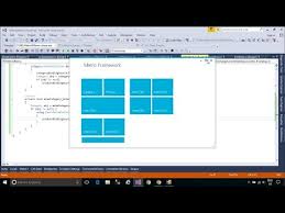 c tutorial how to use winforms modern ui metro framework