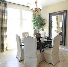 Oops I Did It Again Centsational Style Round Back Dining Chairs Round Dining Room Dining Room Chair Covers