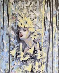 Black White With One Color Paintings