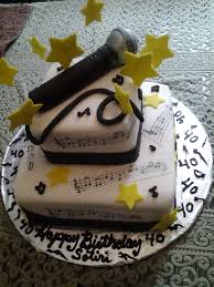Birthday Cake Design For Brother In Law 40th Birthday Music Cake For My Brother In Law Music Cakes Music Birthday Cakes Cake