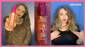 Explore a wide range of hair growth, straightening, protection, restore serum online at l'oréal paris india. L Oreal Dream Lengths Frizz Killer Serum Review Youtube
