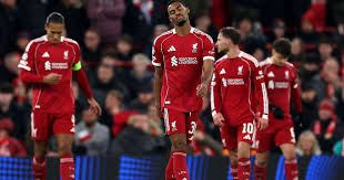 Liverpool 1-4 PSV: Champions League humbling piles more misery on Slot