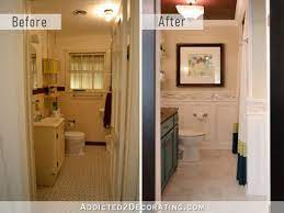 Diy Bathroom Remodel Before And After Addicted 2 Decorating Simple Bathroom Remodel Cheap Bathroom Remodel Diy Bathroom Remodel