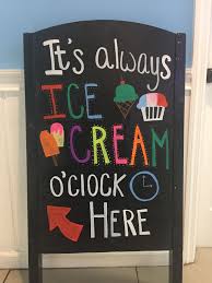 Best Ice Cream Sign Ever Ice Cream Sign Ice Cream Shop Ice Cream Cart