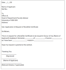 Check also our article on how to write a cover letter for scholarship in 2021 | best samples. Application For Bonafide Certificate Format Samples Leverage Edu