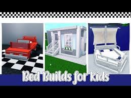 The only problem is, dog beds are often an eyesore than can throw off the entire aesthetic of a room. Bloxburg Furniture Builds Bed Ideas For Kids Check Below For Timestamps Decal Codes And Credit Info Tim Kid Beds Building For Kids Playhouse Bed