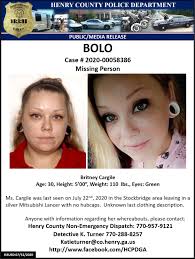BOLO: Ms. Cargile was last seen