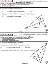 Triangle Properties Hs Geometry Curriculum Daily Assessments Unit 10 Altitude Median Of A Triangle Hs Geometry Curriculum Math Assessment