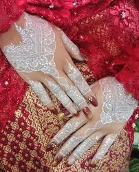 Pin Oleh Farra Malik Di H E N N A Desain Henna Henna Gaya Pengantin