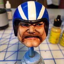 Tamiya Psycho Miko/ Wild Willy Variant RC Driver Head, Unpainted