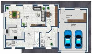 New building project on a slope with pool in son vida purchase. Haus Mit Integrierter Garage Grundriss Grundriss Bungalow Mit Integrierter Garage House Plans Floor Plans House Design