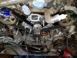 It is time to replace the timing belt. 2003 Tundra 4 7 Timing Belt Gone Wrong Toyota Tundra Forum