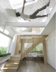Use Extra High Ceilings To Create A Super Hammock From The Upper Level House Design My Dream Home New Homes