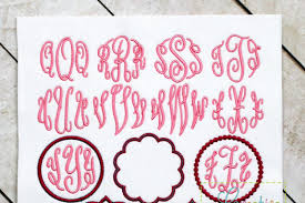 Seal circle monogram font embroidery fonts size embroidery. Elegant Circle Monogram Embroidery Font By Creative Appliques Creative Cuts Thehungryjpeg Com