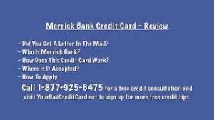 Maybe you would like to learn more about one of these? Merrick Bank Credit Card Youtube