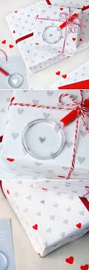 Mini Love Heart Messages Wrapping Paper Set Gift Wrapping Christmas Gift Inspiration Valentine Day Love