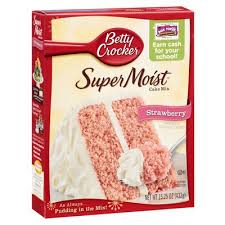 Homemade strawberry sheet cake is a moist, tender cake topped with strawberry cream my mom used a recipe that started with a box mix and added in strawberry jello…and i'll tell you, that cake was soft and delicious, with here are some ideas for other frostings that would be delicious on this cake Buy Betty Crocker Super Moist Strawberry Cake Mix American Food Shop