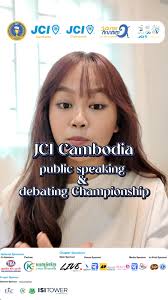 Join the JCI Cambodia Public Speaking & Debating Championship 2024. This  competition is designed to offer valuable educational opportunities and  enhance your knowledge
