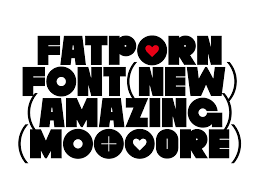 Fatporn Font by Nastia Piven on Dribbble