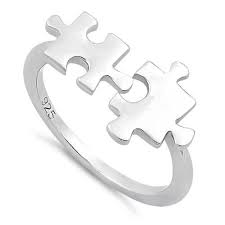 Jared's® extensive online collection of rings range from trendy to timeless. Sterling Silver Jigsaw Pieces Ring For Sale Dreamland Jewelry