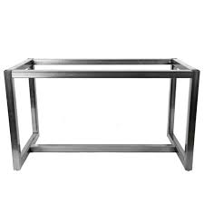 Our products are designed, engineered, and manufactured exclusively in our suburban chicago metal factory. Big Zephyr Metal Table Base Any Size Steel Table Legs By Symmetry Hardware