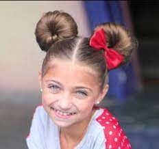 Hairstyles For Little Girls How To Do Minny Mouse Buns Video Ok 2 Like Hair Styles Kids Hairstyles Little Girl Hairstyles