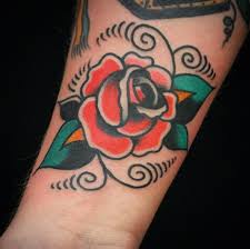 Traditional Rose Tattoo Traditional Rose Tattoos Rose Tattoos Traditional Tattoo