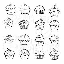 Cupcake Doodles Griffonnages Comment Dessiner