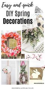 33 Cute Diy Spring Decorations For Home In 2021 Spring Decor Diy Spring Decor Spring Diy