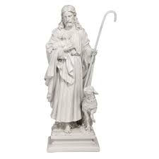 Outdoor australian shepherd statue outdoor. Jesus The Good Shepherd Garden Statue Size Large Amazon Com Au Home