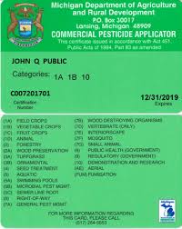 Structural pest control applicators (spca) are persons who apply pesticides or use any device to control pests on or in structures for hire. Obtaining And Maintaining Your Michigan Pesticide Applicator Certification Part 1 Of 2 Msu Extension