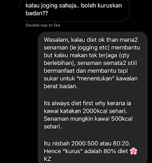 It is never about starving yourself or undergoing a strict diet. Kevin Zahri Kenapa Kurus Adalah 80 Diet Dan 20 Senaman Facebook