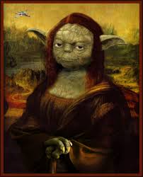 Yoda Lisa Arte De Collage Artistas Arte Hippie