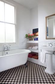 Black And White Bathroom Floor Tiles Uk House In Brixton In The Uk By A Small Studio Black And White Bathroom Floor Bathroom Design Bathrooms Remodel