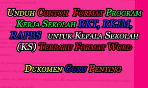 #jadwalun2020 #eduvidbsnp secara resmi telah mengeluarkan surat edaran tentang jadwal ujian nasional tahun pelajaran 2019/2020 untuk jenjang smp/mts. Contoh Format Jadwal Kerja Sekolah Rkt Rkjm Rapbs Untuk Kepala Sekolah Ks Idn Paperplane
