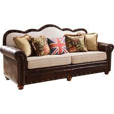 Looking for a good deal on sofa wooden? American Classical Style Solid Wood Sofa With Leather Backrest Fabric Cushion Sofa Set Buy Hot Sale American Luxury Furniture Leather Backrest Fabric Cushion Sofa Set Wholesale American Solid Wood Frame Sofa Set