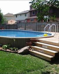33 Tips Above Ground Pools What Everyone Needs To Know The Garden Can Be Divided Into Two Equal Area In Ground Pools Swimming Pool House Pool Landscaping
