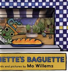 Going to the bakery to get a baguette all by herself. Nanette S Baguette By Willems Mo 9781406376210 Brownsbfs