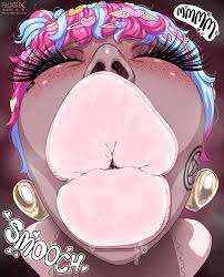 Rule 34 - Big Breasts Breasts Buchukisu Dark-skinned Female Fellatrix Kissing  Kissing Pov Lips Lipstick Pov Kiss | 10324376