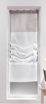 Maybe you would like to learn more about one of these? Store Voilage Bicolore Blanc Gris 1 X 60 X 180 Cm Destockage Grossiste