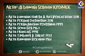 6 juta pada tahun 2003. Kpdnhep A Twitteren Info Akta Akta Dibawah Seliaan Kpdnkk Caringministry