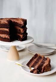 The Perfect Chocolate Fudge Layer Cake Cake Desserts Eat Dessert Fudge