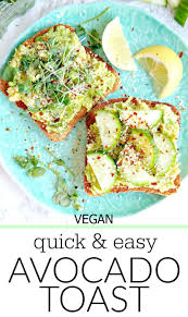 Quick & Easy Avocado Toast