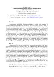 Par exemple, le numéro idcc de la convention collective nationale applicable au personnel des les représentants du personnel de l'entreprise doivent disposer d'un exemplaire et si l'entreprise dispose d'un. Pdf L Eglise Verte La Construction D Une Ecologie Catholique Etapes Et Tensions 15 1 Http Vertigo Revues Org 15905 Doi